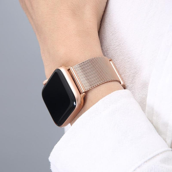 ★人気★【バンド単品】ベーシック ミラネーゼ ループバンド apple watch / basic milanese loop band