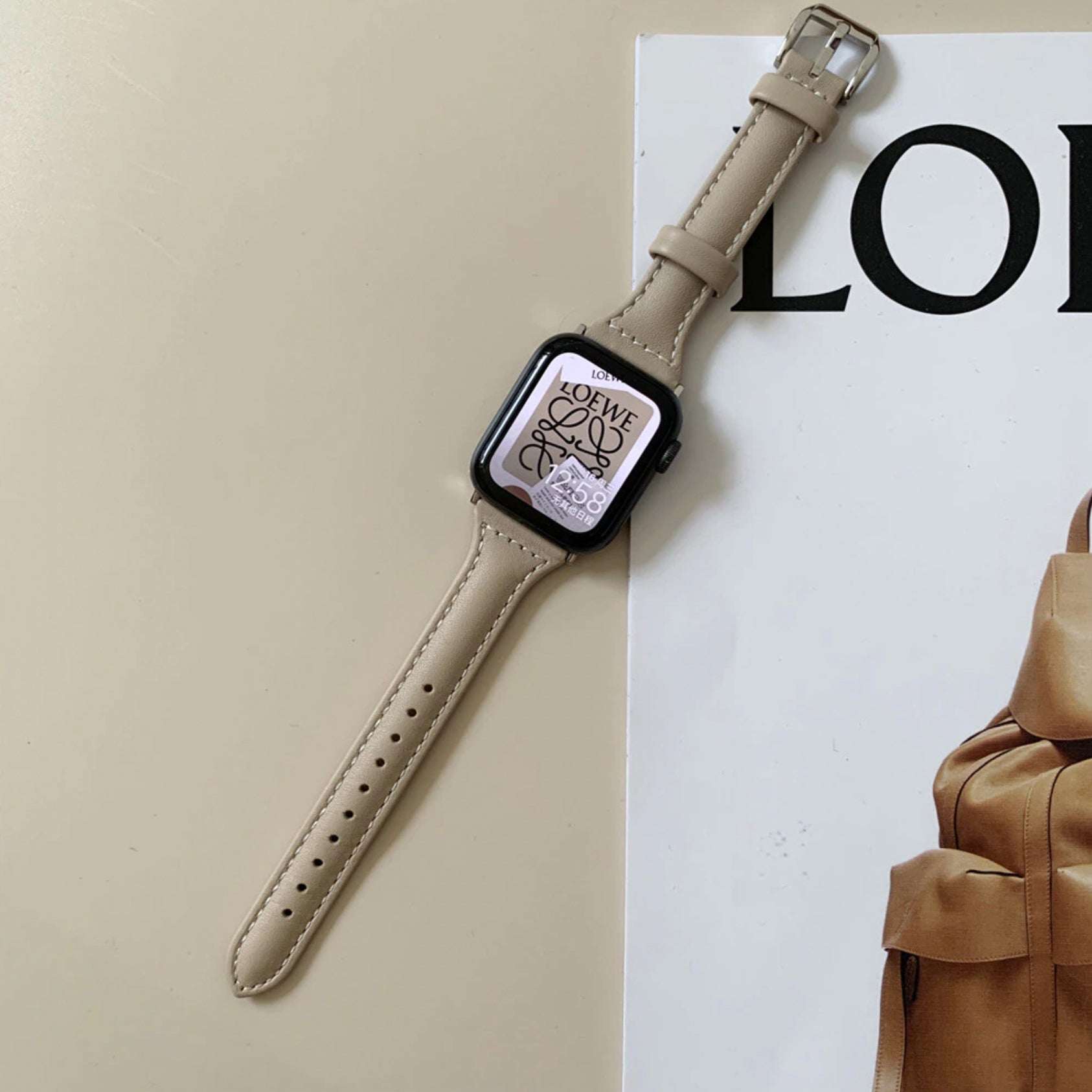 アップルウォッチ レザーループ Apple Watch 42mm