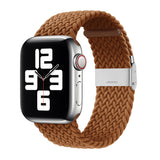 Apple Watch 調整可能 ブレイデッドソロループ （ブラウン )