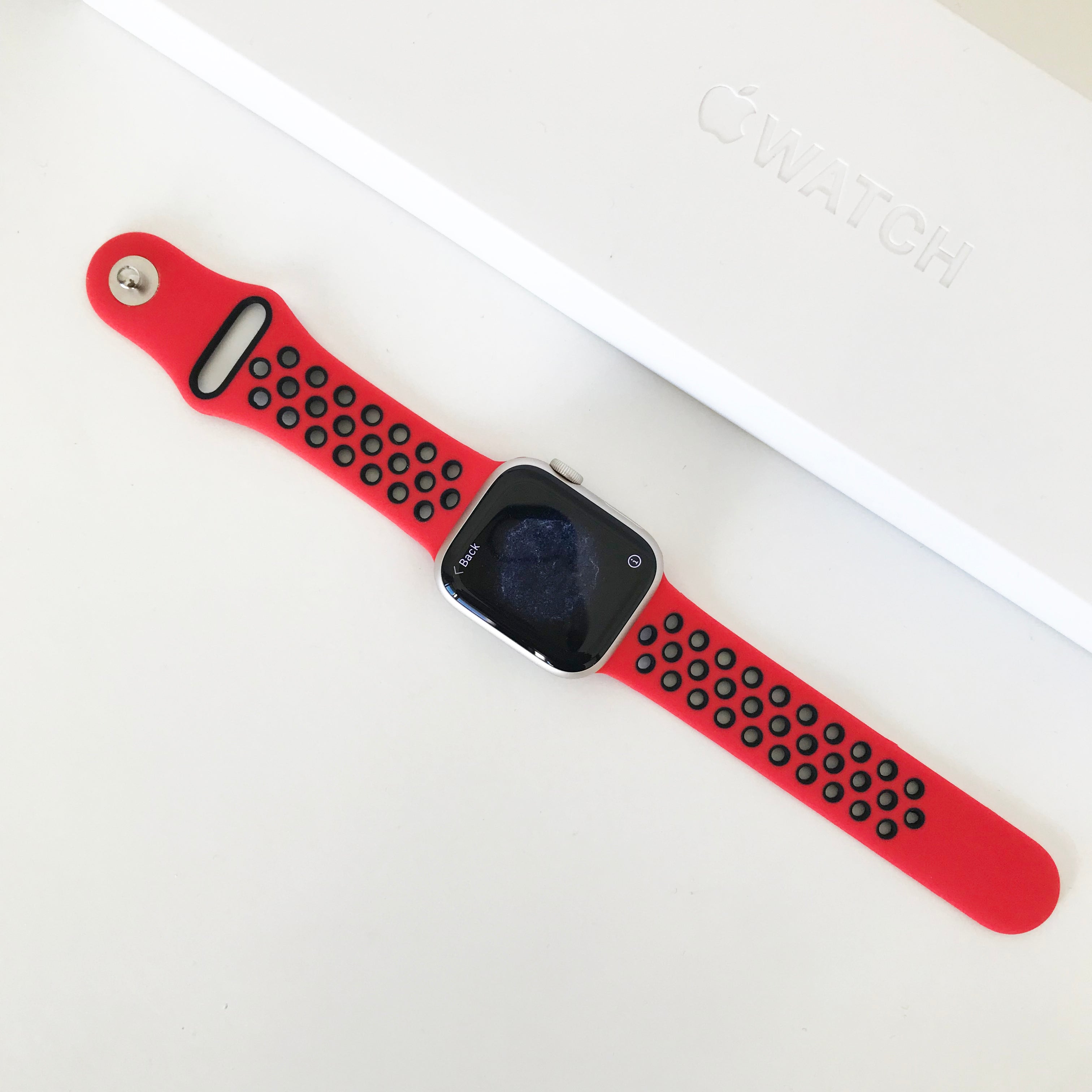 売れ筋アイテムラン Apple Watch スポーツバンド シリコンバンド ブラック 44mm対応