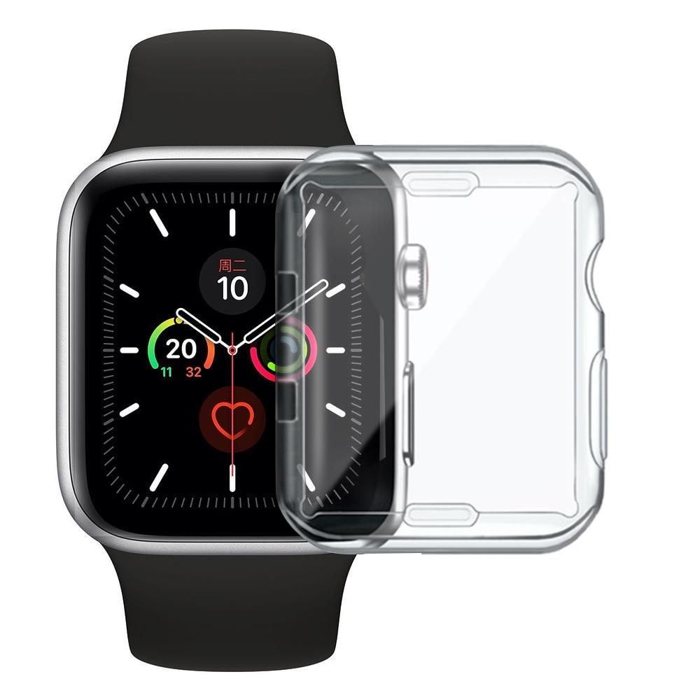 2022新発 Apple Watch 画面カバー シリコンケース 42mm クリアケース