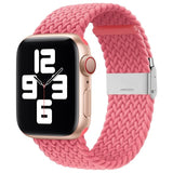 Apple Watch 調整可能 ブレイデッドソロループ （ピンク)