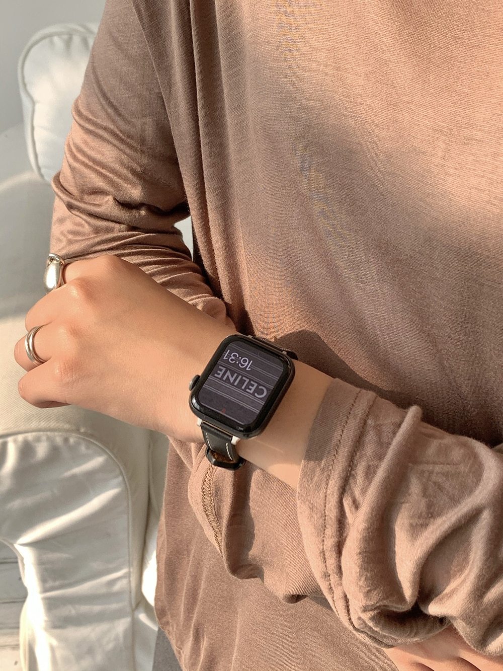 Apple Watch アップルウォッチベルト バンド レザー レトロ